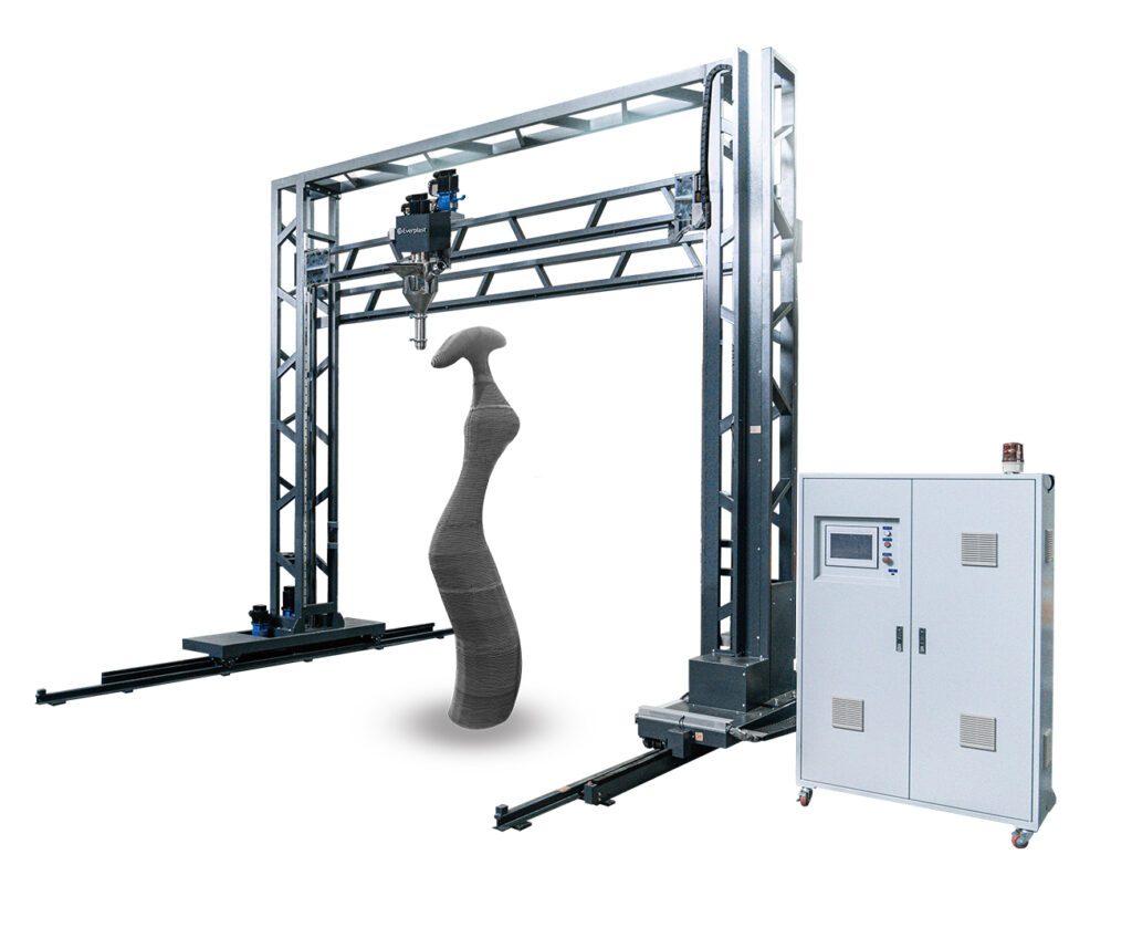 3米水泥3D列印機
