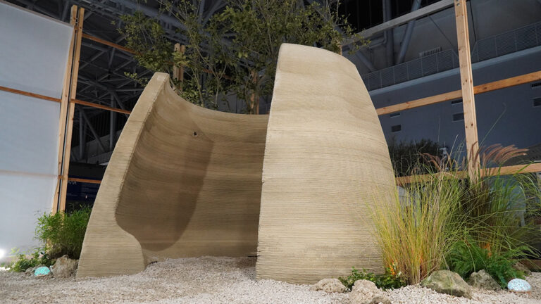 Li-Wu Building a Walk-In Landscape with Large-Scale Cement 3D Printing